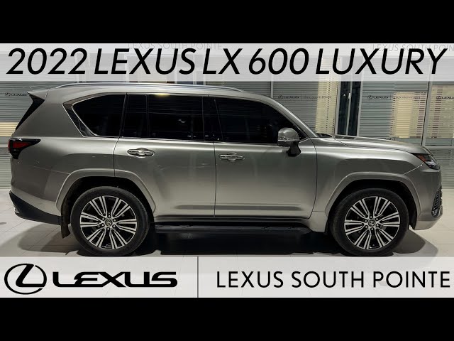 2022 Lexus LX 600 LUXURY AWD in Cars & Trucks in Edmonton
