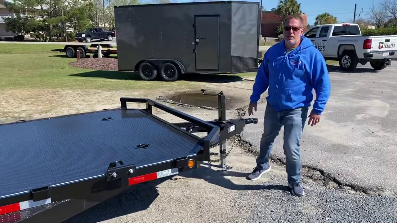 Affordable Trailers SC Top Hat Car Hauler