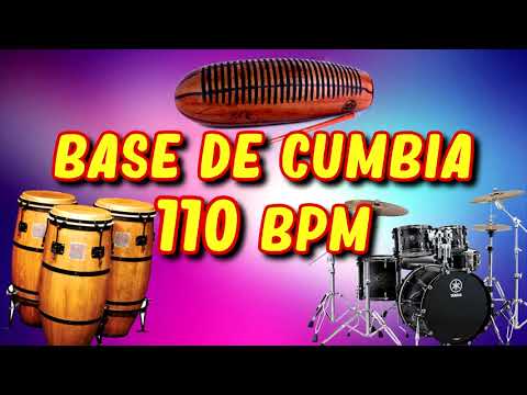 BASE CUMBIA 110 bpm para improvisar