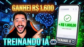 REVELADO: Como fiz R$ 1.600 Treinando Inteligência Artificial (Como Sacar Passo a Passo)