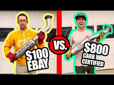 Catalytic Converters Tested - $100 EBAY vs $800 CARB Certified