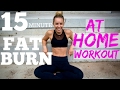 15min FAT BURNER AT HOME FULL BODY WORKOUT