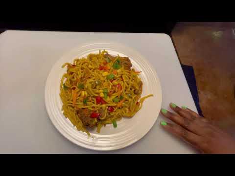 Making Guyanese Style Chicken Chow Mein (My Way)