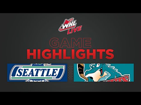 WHL Highlights: Thunderbirds (4) at Rockets (1) - December 30, 2022