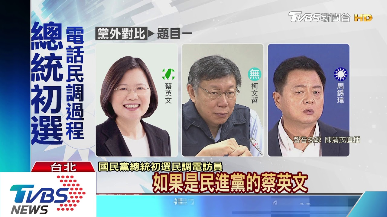 電話民調過程實錄！　5家中心各抽樣3千份