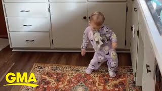 Mom's dancing baby videos are giving us life | GMA Digital