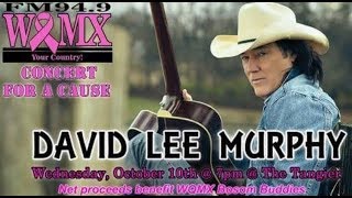 WQMX Concert for a Cause: David Lee Murphy