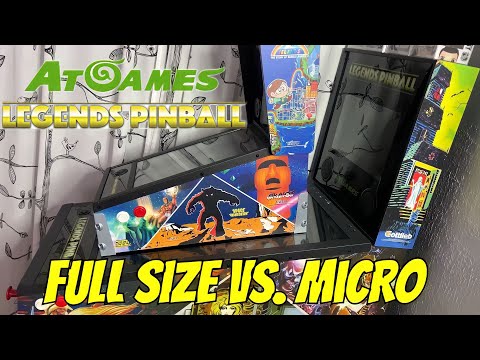 AtGames Legends Pinball: Full Size vs. Micro - Review, Comparison & Discussion