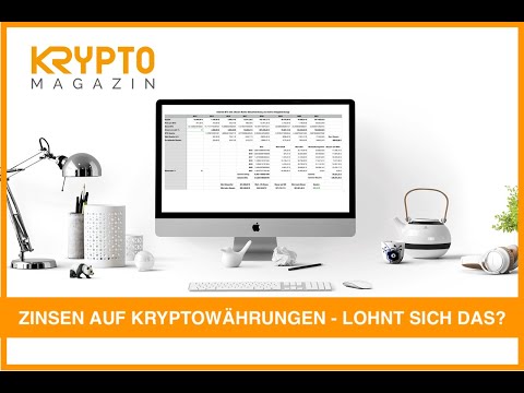 💰  LOHNEN SICH ZINSEN AUF KRYPTOWÄHRUNGEN? WIR RECHNEN NACH!