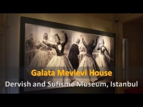 Casa Galata Mevlevi I Museu Dervixe e Sufismo I Istambul