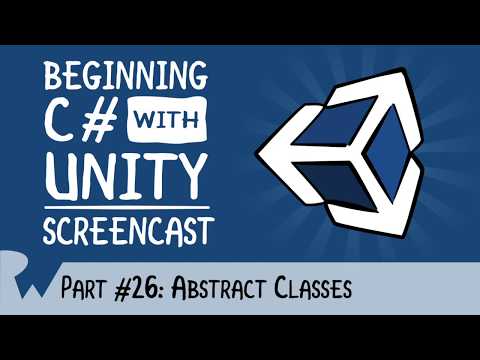 Abstract Classes in C Beginning C with Unity raywenderlich com