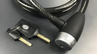 [745] OnGuard 6’ Bicycle Cable Lock Picked