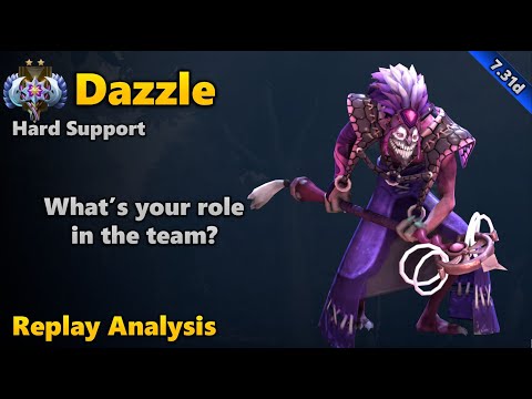 Replay Analysis: Dazzle Hard Support - Ancient | Dota 2 7.31d