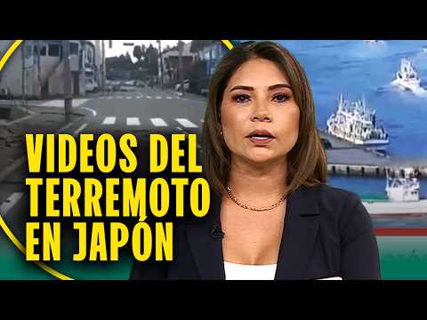 Terremoto de magnitud de 7,5 golpeó Japón: Cámaras de vigilancia captaron estos momentos