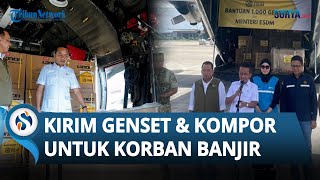 Menteri ESDM Bahlil Kirim 1.000 Genset dan 3.000 Kompor Gas untuk Korban Banjir Aceh dan Sumatera
