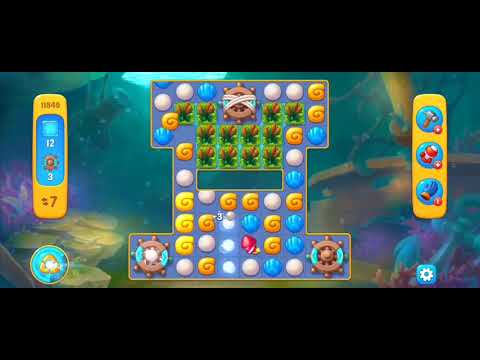 Fishdom Easy Level 11849 (with ingame lightning and firecracker boosters) @choraelmin