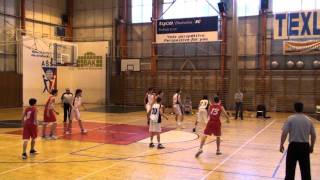 preview picture of video 'Basketbal Trutnov Hradec Králové 28 1 2012 1 Zápas'