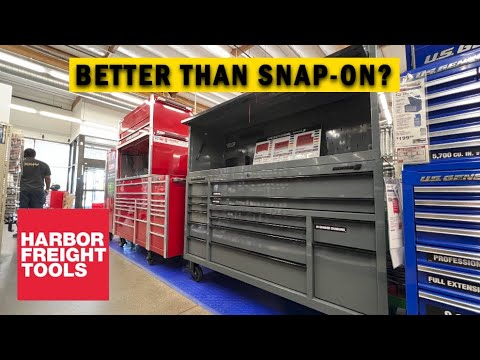 NEW Series 3 US General 72" Triple Bank Tool Box 2023