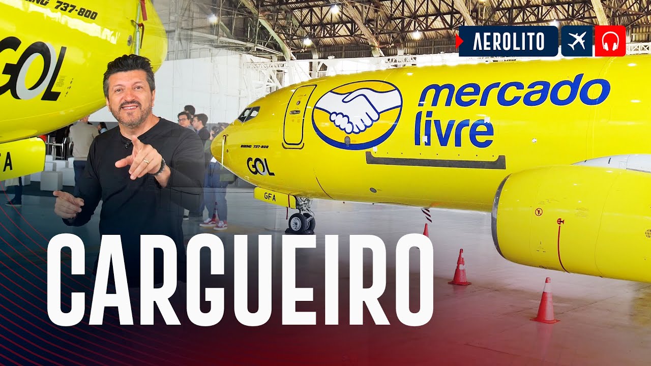 O PRIMEIRO Avião CARGUEIRO da GOL - Veja de Perto | EP. 1027