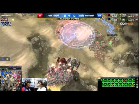 Flash vs INnoVation TvT Code S Group E Match 2, 2015 HOT6 GSL Season 3   StarCraft 2