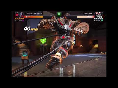 Rank 5 Symbiote Supreme Vs AQ Boss Thanos