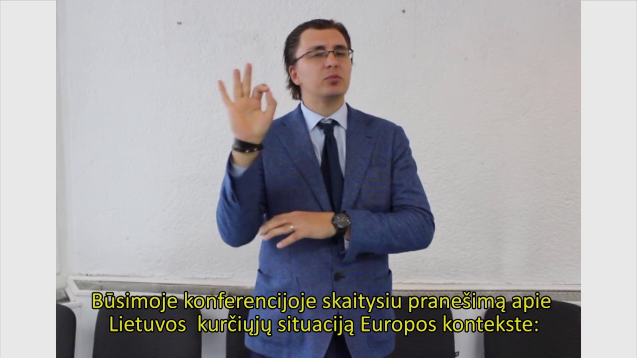 Tarptautinės konferencijos Seime pranešėjas Vytautas Pivoras.