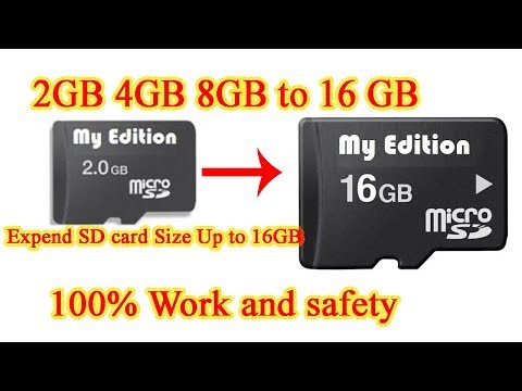 Increase memory card size 2GB 4GB 8GB to 16GB 100% Work and safety Video