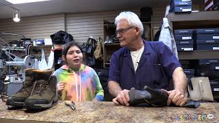 Emma shops for shoes