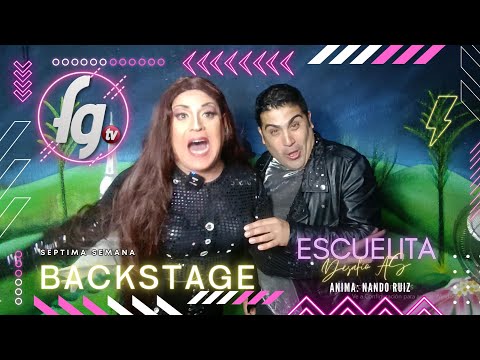 BACKSTAGE ESCUELITA EL DESAFIO / CAPITULO 7 - CANAL FARANDULA GAY