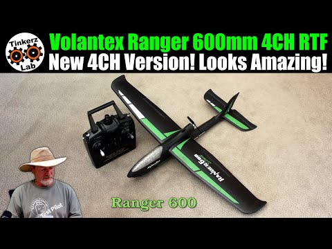 Let\'s Check Out This Plane! Volantex Ranger 600 4CH Gyro RTF from Banggood!