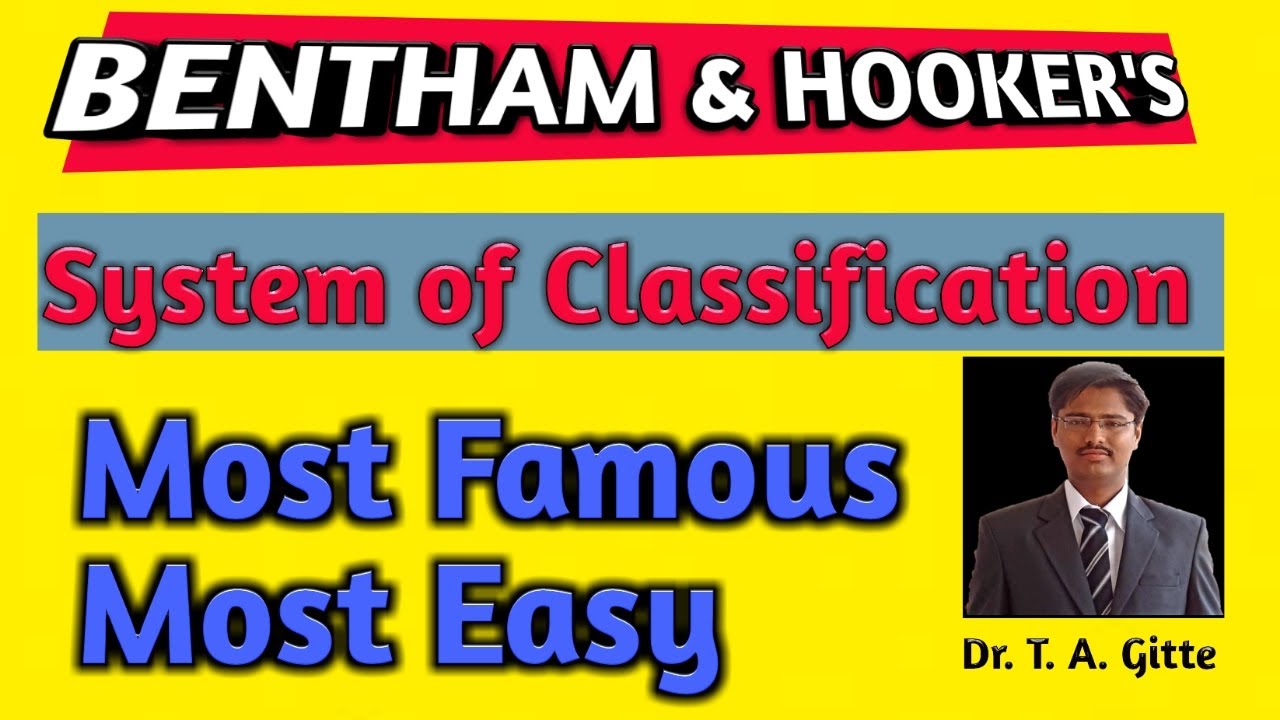 Watch video Bentham and Hooker's Classification System Now Bentham and Hooker's Classification System
