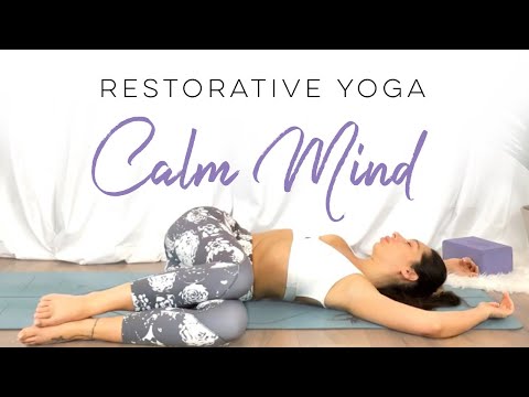 20 Minute Restorative Yoga BEST Yoga for Relaxation