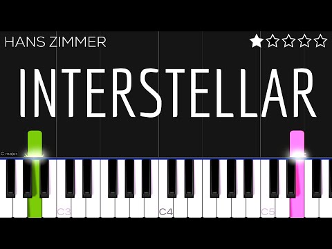 Hans Zimmer - Interstellar -  Main Theme | EASY Piano Tutorial