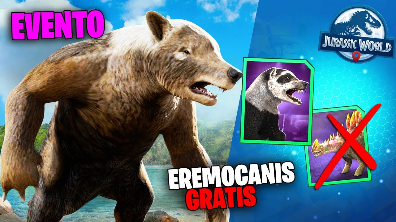 CONSIGUE los HÍBRIDOS del EREMOCANIS y RAJADORIXIS | Evento Jurassic World Alive