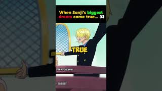 Download lagu When Sanji’s biggest dream came true… 👀 mp3
