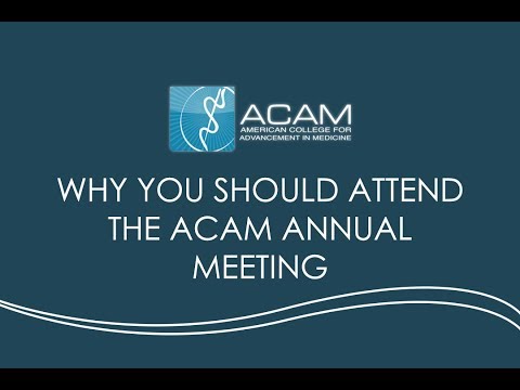 Why You Should Attend the 2018 ACAM Annual Meeting