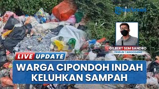 Tumpukan Sampah Sepanjang 20 Meter Beraroma Busuk di Cipondoh Banten, Warga Minta DLH Tertib Angkut