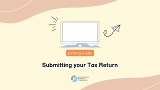 Complete My Tax Filing - Submission