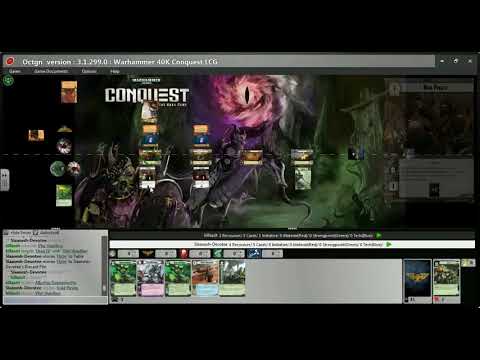 40k Conquest on OCTGN - Nahumekh vs Vha'shaelhur