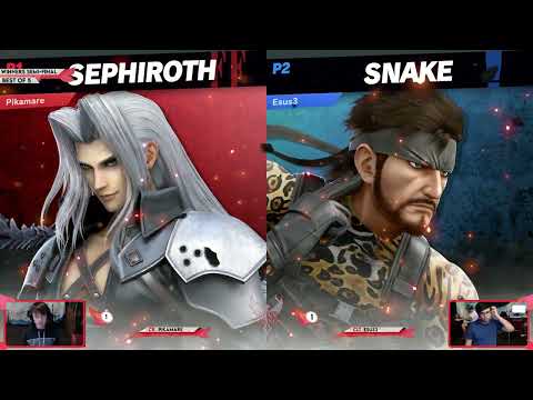 PHNX Rising #12 Winners Semis - Pikamare (Sephiroth) vs Esus3 (Snake)