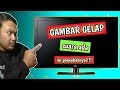 CAUSES OF DARK PICTURES ON LED TVS WITH ONLY SOUND