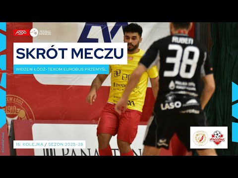 Widzew Łódź - Texom Eurobus Przemyśl 0:7 SKRÓT 16. kolejka (2025/26)