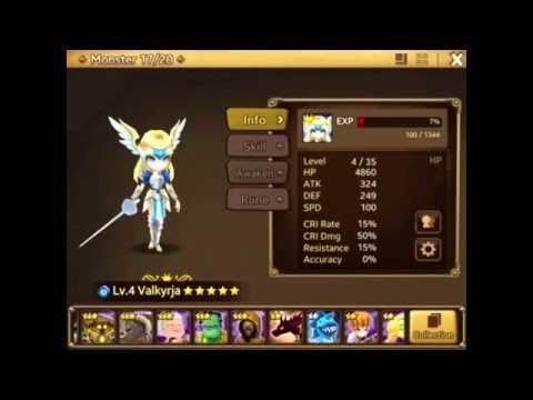 SUMMONERS WAR: Low Level 5 account Do Get Nat5!!!