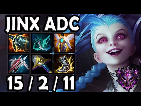 JINX vs EZREAL [ ADC ] Lol NA Master Patch 11.17 ✅
