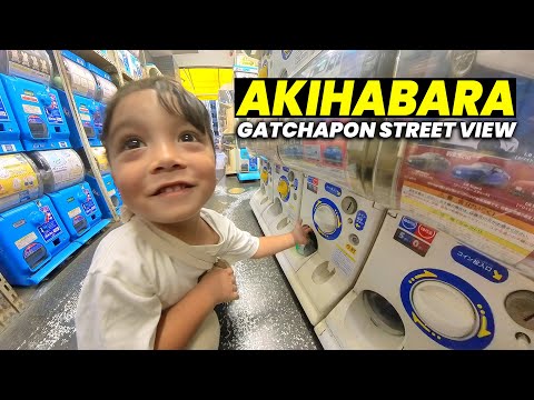 沿著東京中央大街的秋葉原 Gachapon 街探險 (Akihabara Gachapon Street Adventure along Tokyo's Chuo Avenue)