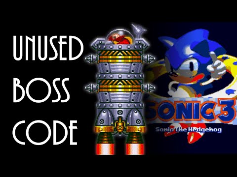 Sonic 3 Prototype - Unused Beam Rocket Boss Behavior