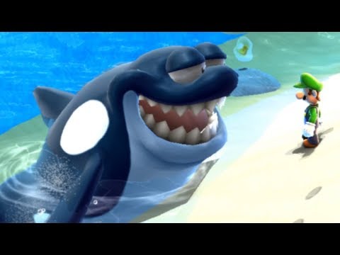 Super Luigi Galaxy Walkthrough - Part 15 - Sea Slide Galaxy