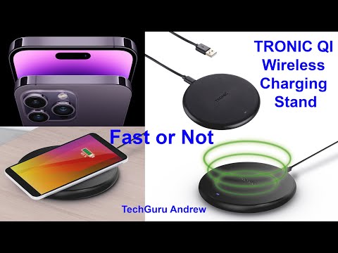 TRONIC QI Wireless Charging Stand 10W REVIEW