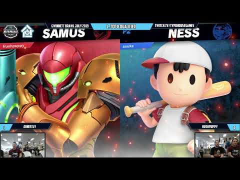 Gwinnett Brawl August 2019 - Hushpuppy(Samus) VS Jonestly(Ness) - L. Round 7