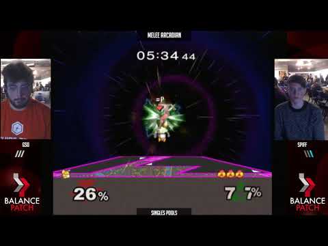 NE Melee Arcadian 5 - GSO (Fox) vs. Spiff (Sheik) - SSBM Pools
